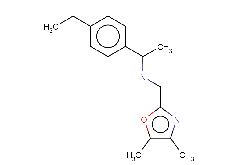 [(dimethyl-1,3-oxazol-2-yl)methyl][1-(4-ethylphenyl)ethyl]amine