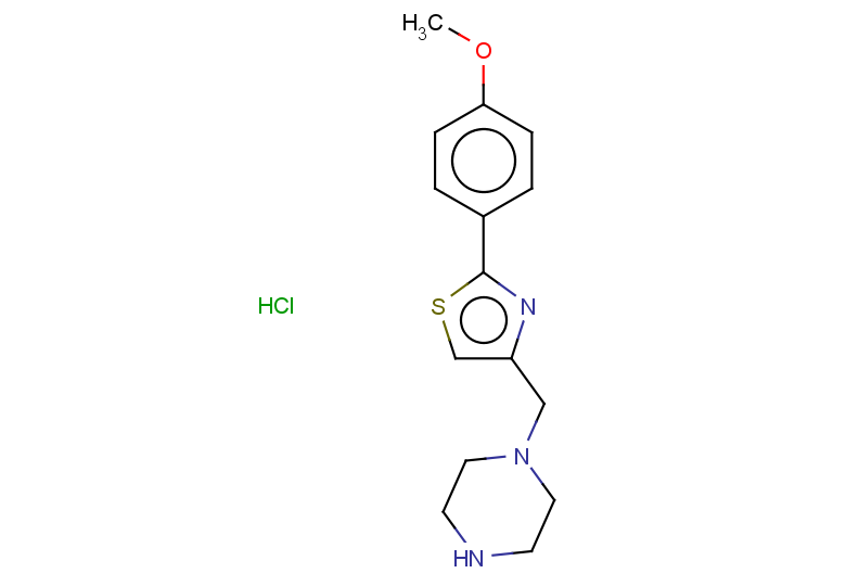 1-{[2-(4-methoxyphenyl)-1,3-thiazol-4-yl]methyl}piperazine hydrochloride