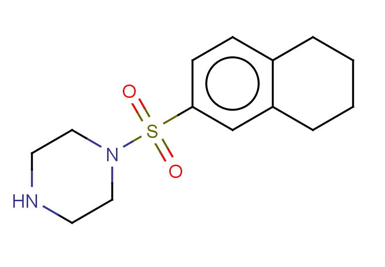 1-(5,6,7,8-tetrahydronaphthalene-2-sulfonyl)piperazine