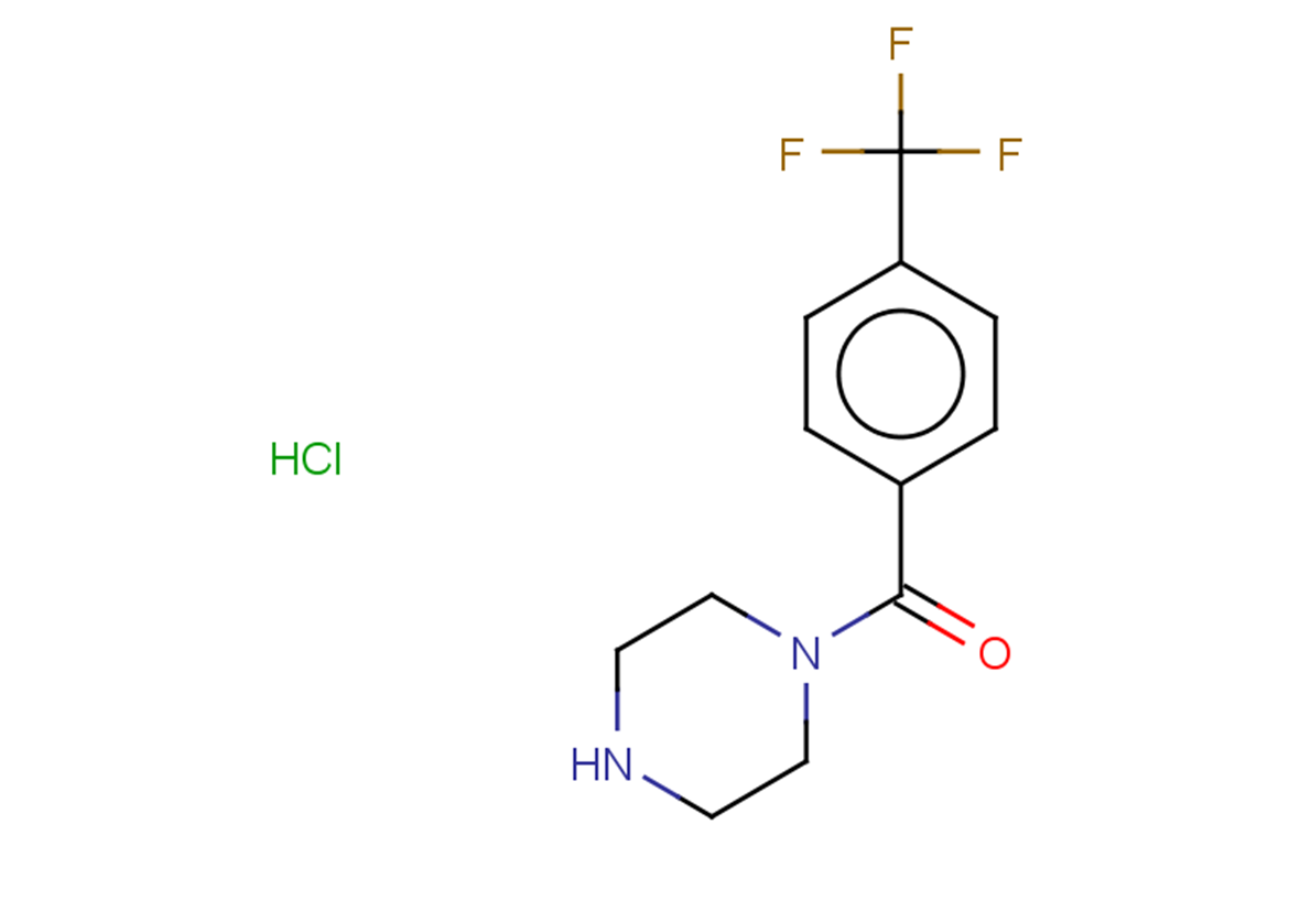 1-[4-(trifluoromethyl)benzoyl]piperazine hydrochloride