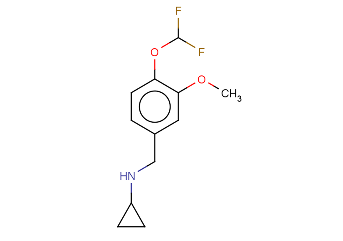 N-{[4-(difluoromethoxy)-3-methoxyphenyl]methyl}cyclopropanamine