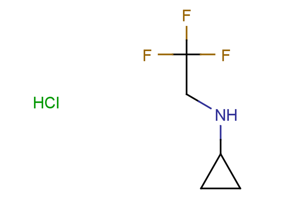 N-(2,2,2-trifluoroethyl)cyclopropanamine hydrochloride