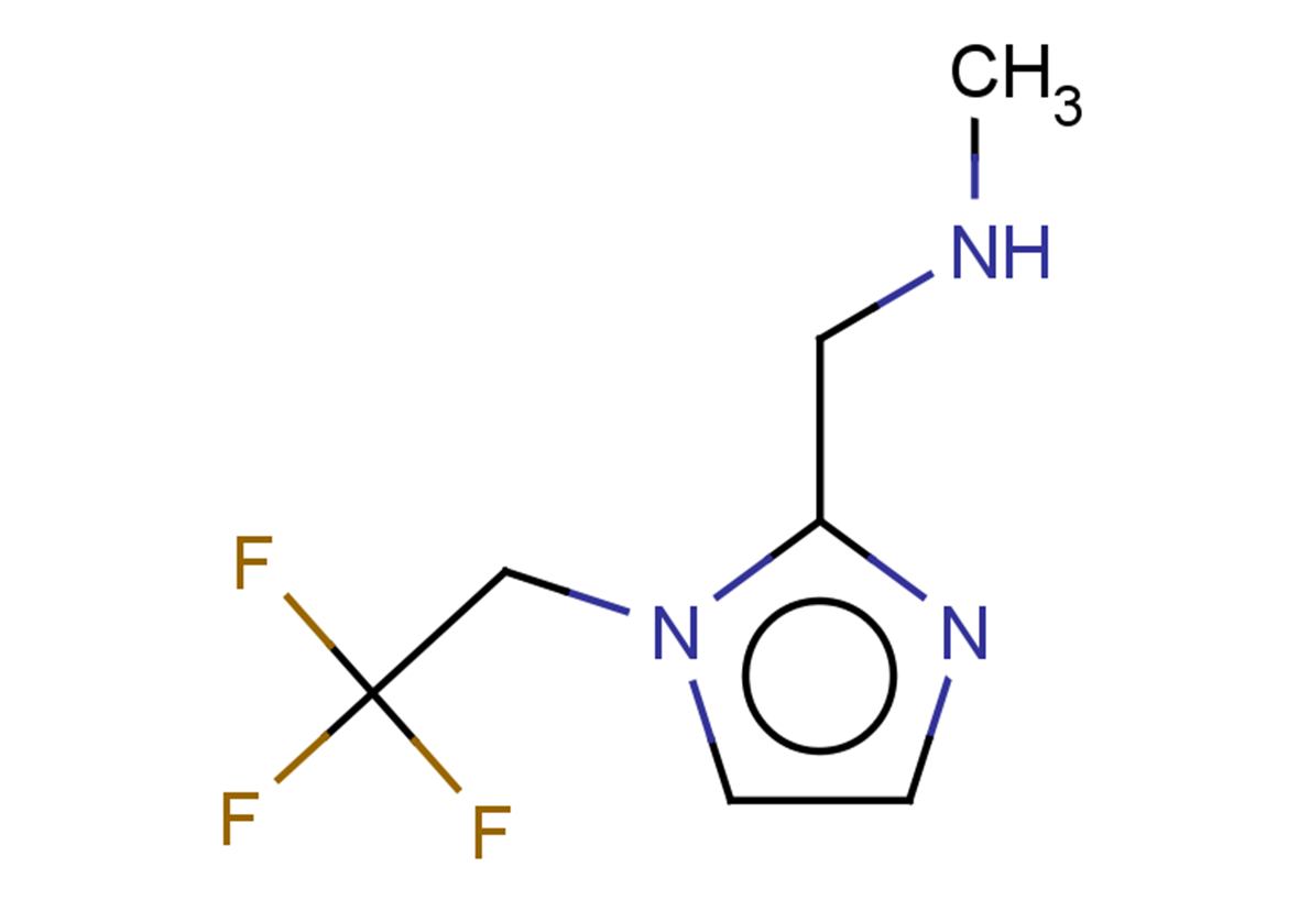 methyl({[1-(2,2,2-trifluoroethyl)-1H-imidazol-2-yl]methyl})amine