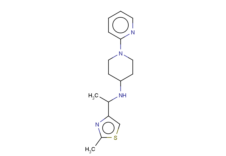 N-[1-(2-methyl-1,3-thiazol-4-yl)ethyl]-1-(pyridin-2-yl)piperidin-4-amine