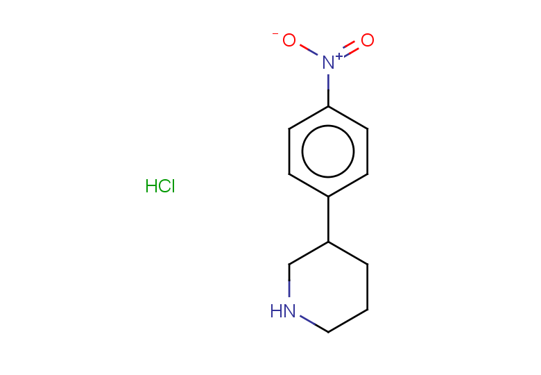 3-(4-nitrophenyl)piperidine hydrochloride