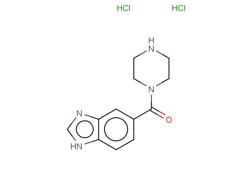 5-(piperazine-1-carbonyl)-1H-1,3-benzodiazole dihydrochloride