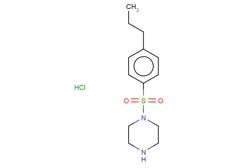 1-(4-propylbenzenesulfonyl)piperazine hydrochloride