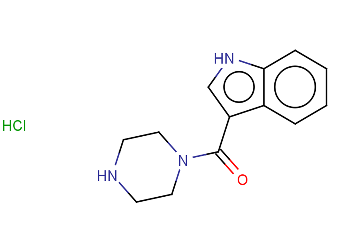 3-(piperazine-1-carbonyl)-1H-indole hydrochloride