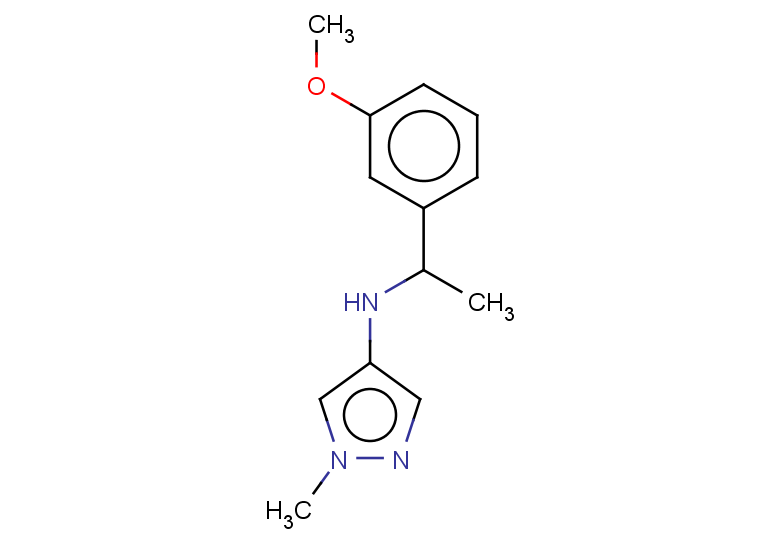 N-[1-(3-methoxyphenyl)ethyl]-1-methyl-1H-pyrazol-4-amine