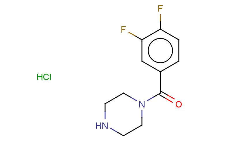 1-(3,4-difluorobenzoyl)piperazine hydrochloride