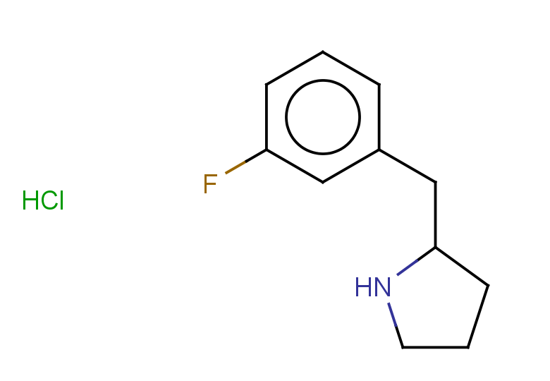 2-[(3-fluorophenyl)methyl]pyrrolidine hydrochloride
