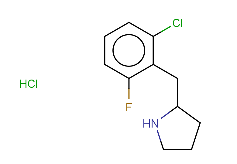 2-[(2-chloro-6-fluorophenyl)methyl]pyrrolidine hydrochloride