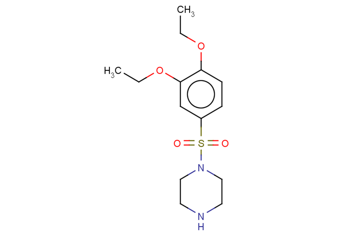 1-(3,4-diethoxybenzenesulfonyl)piperazine