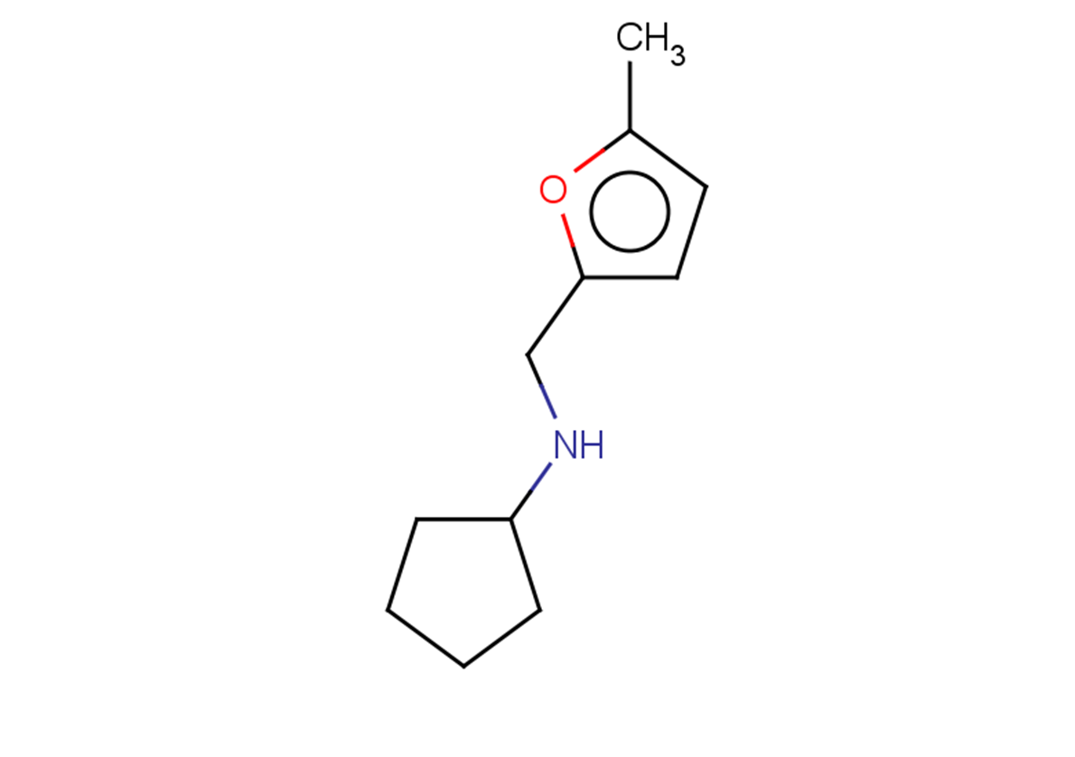 N-[(5-methylfuran-2-yl)methyl]cyclopentanamine