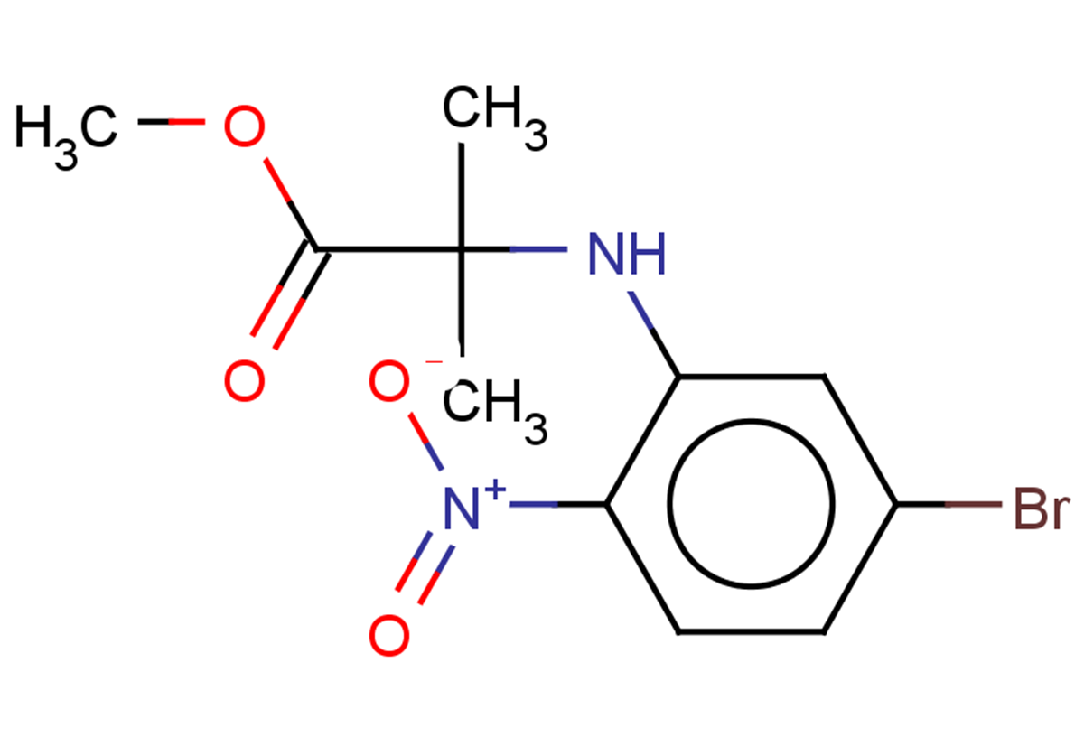 methyl 2-[(5-bromo-2-nitrophenyl)amino]-2-methylpropanoate