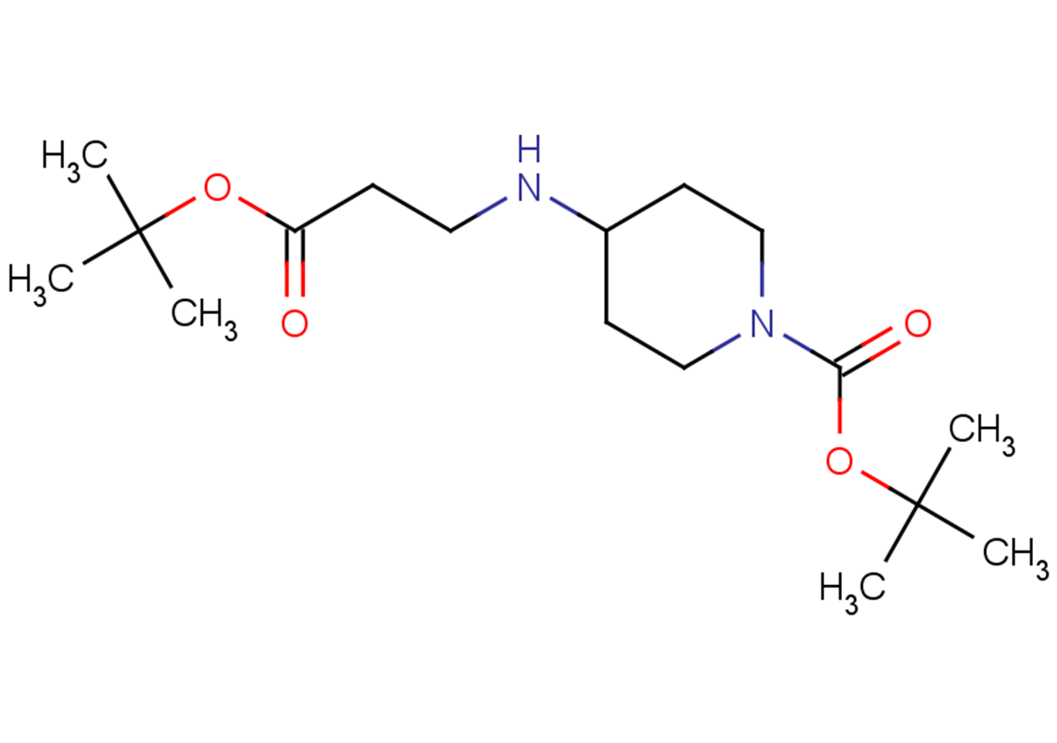 tert-butyl 4-{[3-(tert-butoxy)-3-oxopropyl]amino}piperidine-1-carboxylate