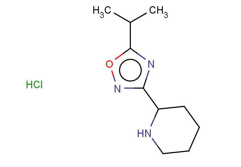 2-[5-(propan-2-yl)-1,2,4-oxadiazol-3-yl]piperidine hydrochloride