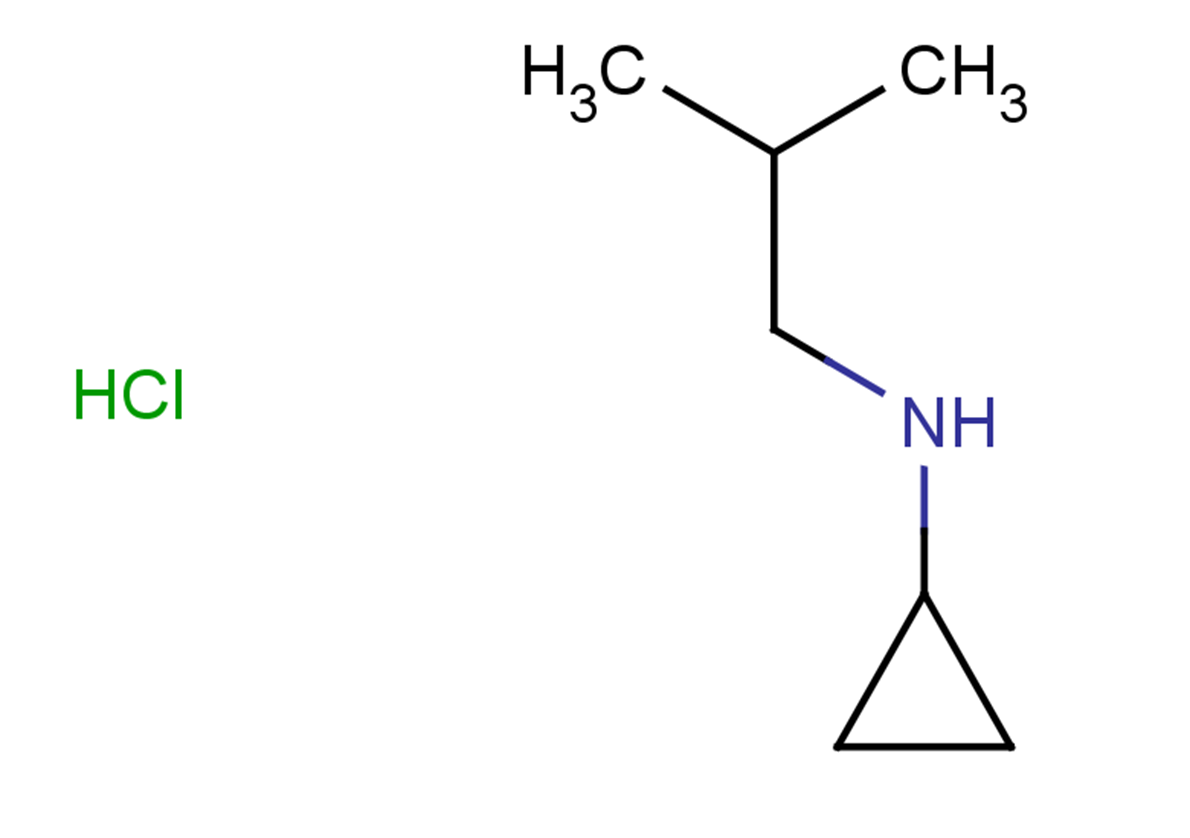 N-(2-methylpropyl)cyclopropanamine hydrochloride