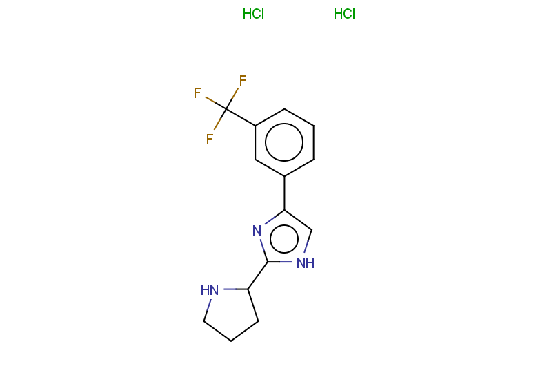 2-(pyrrolidin-2-yl)-4-[3-(trifluoromethyl)phenyl]-1H-imidazole dihydrochloride
