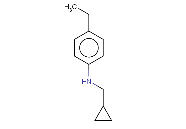 N-(cyclopropylmethyl)-4-ethylaniline