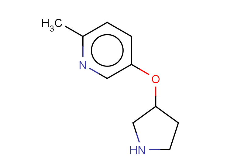 2-methyl-5-(pyrrolidin-3-yloxy)pyridine