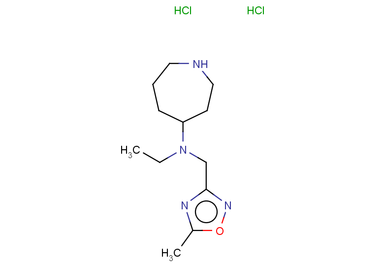 N-ethyl-N-[(5-methyl-1,2,4-oxadiazol-3-yl)methyl]azepan-4-amine dihydrochloride