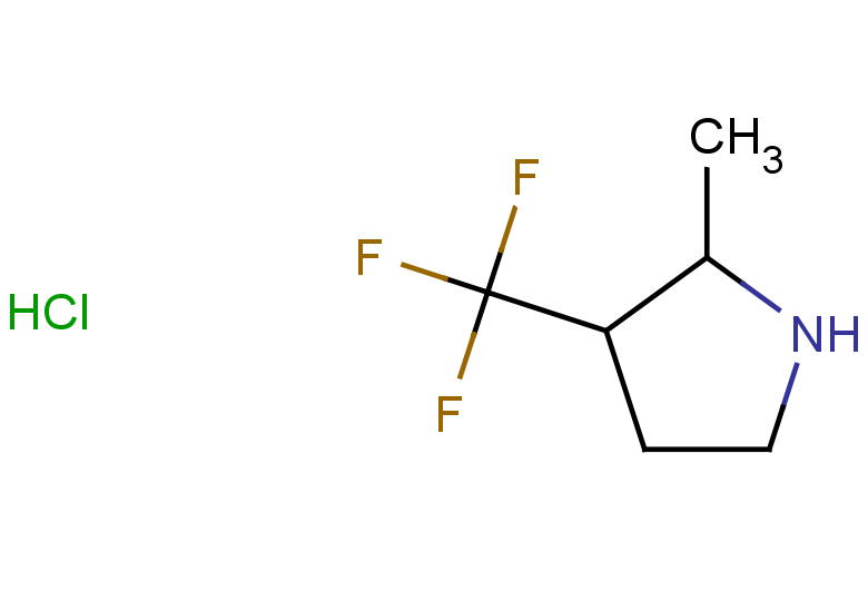2-methyl-3-(trifluoromethyl)pyrrolidine hydrochloride