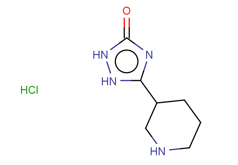 5-(piperidin-3-yl)-2,3-dihydro-1H-1,2,4-triazol-3-one hydrochloride