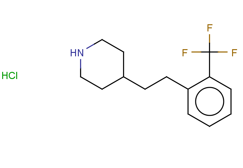 4-{2-[2-(trifluoromethyl)phenyl]ethyl}piperidine hydrochloride