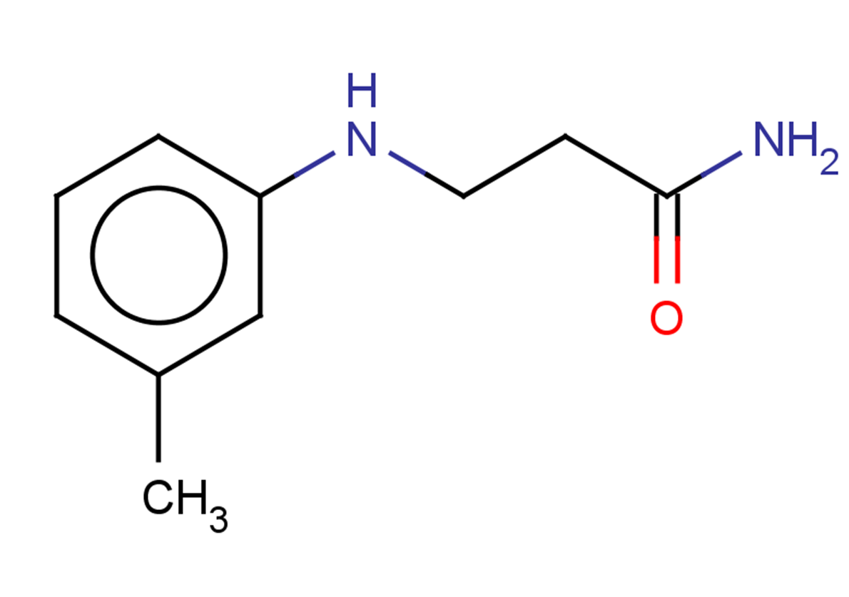 3-[(3-methylphenyl)amino]propanamide