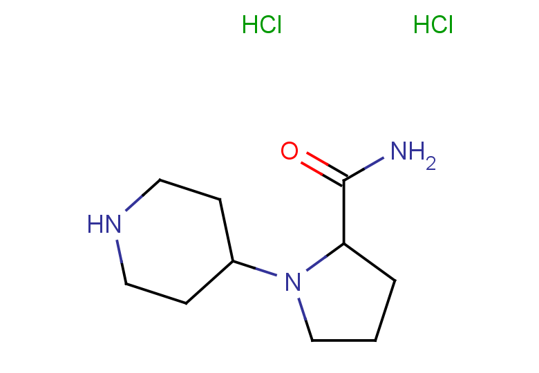 1-(piperidin-4-yl)pyrrolidine-2-carboxamide dihydrochloride
