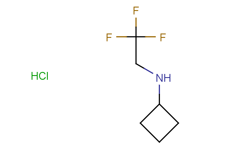 N-(2,2,2-trifluoroethyl)cyclobutanamine hydrochloride