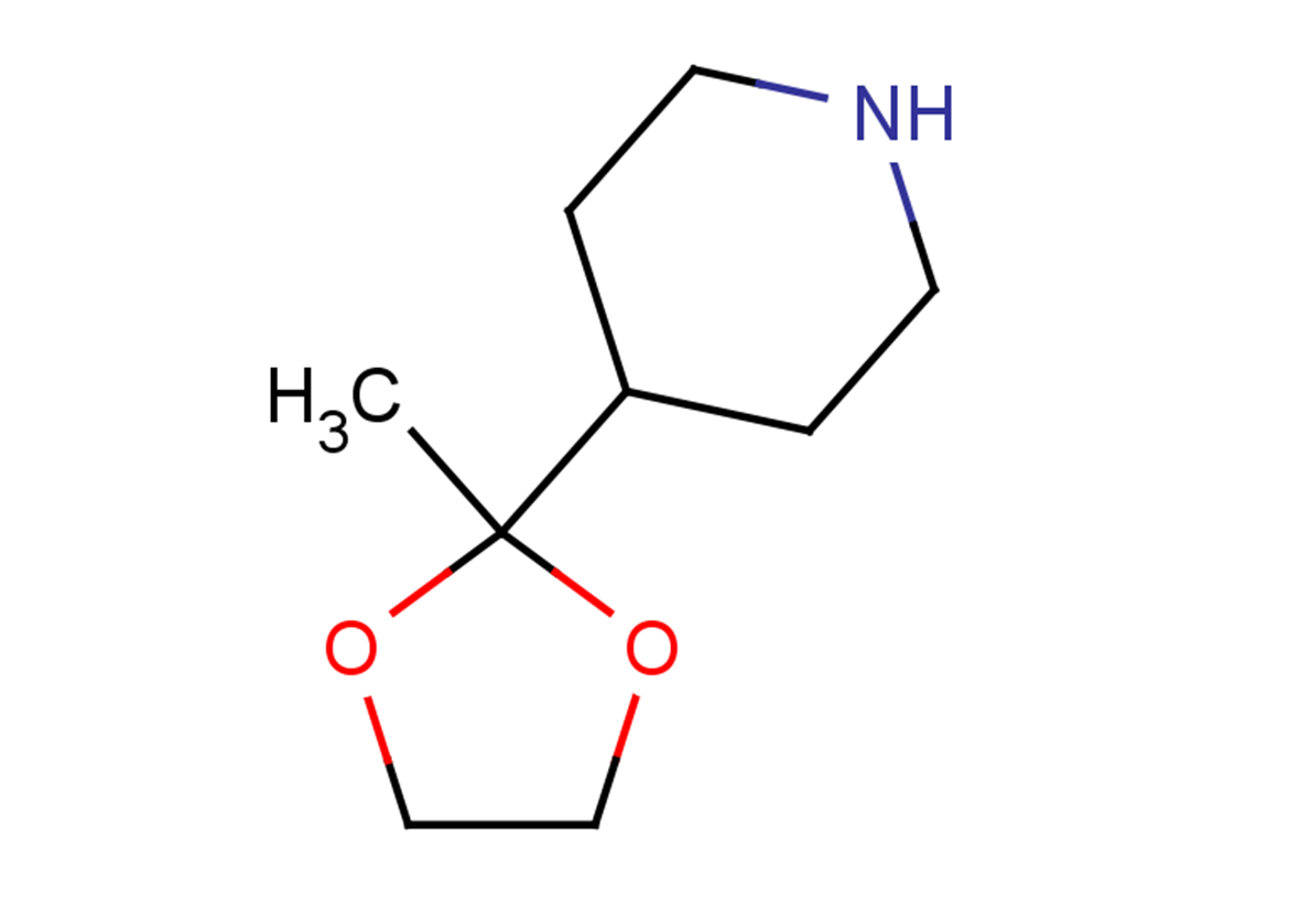 4-(2-methyl-1,3-dioxolan-2-yl)piperidine