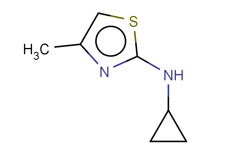 N-cyclopropyl-4-methyl-1,3-thiazol-2-amine