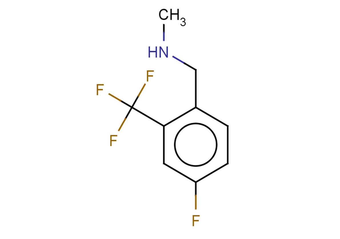 {[4-fluoro-2-(trifluoromethyl)phenyl]methyl}(methyl)amine