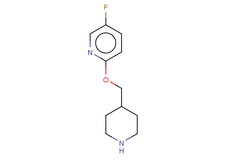 5-fluoro-2-(piperidin-4-ylmethoxy)pyridine