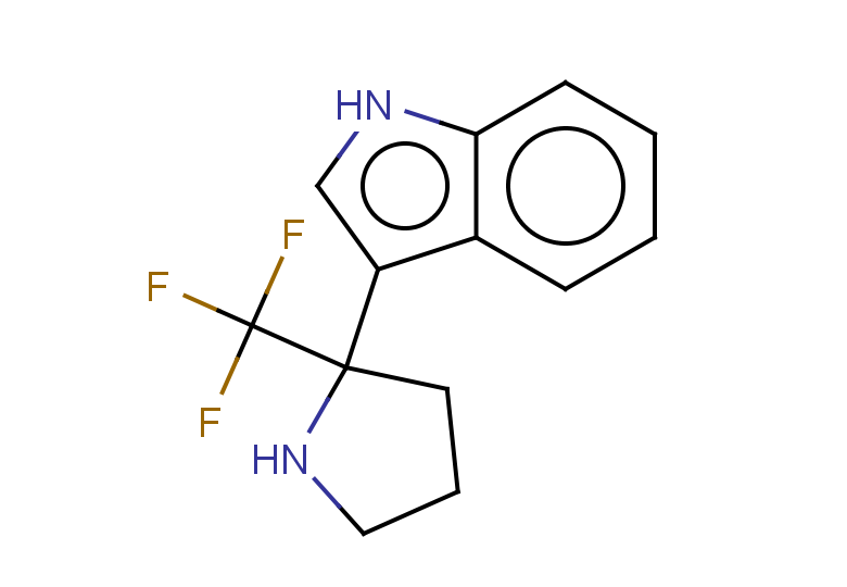 3-[2-(trifluoromethyl)pyrrolidin-2-yl]-1H-indole