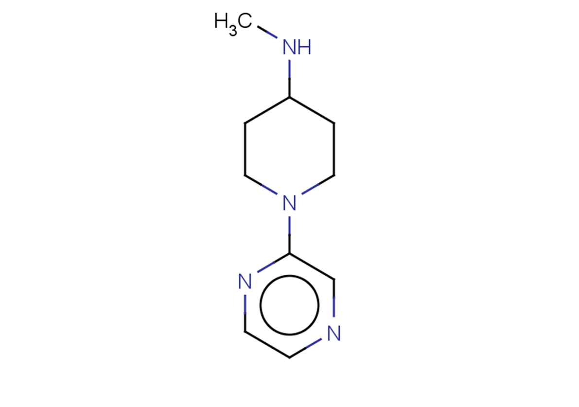 N-methyl-1-(pyrazin-2-yl)piperidin-4-amine