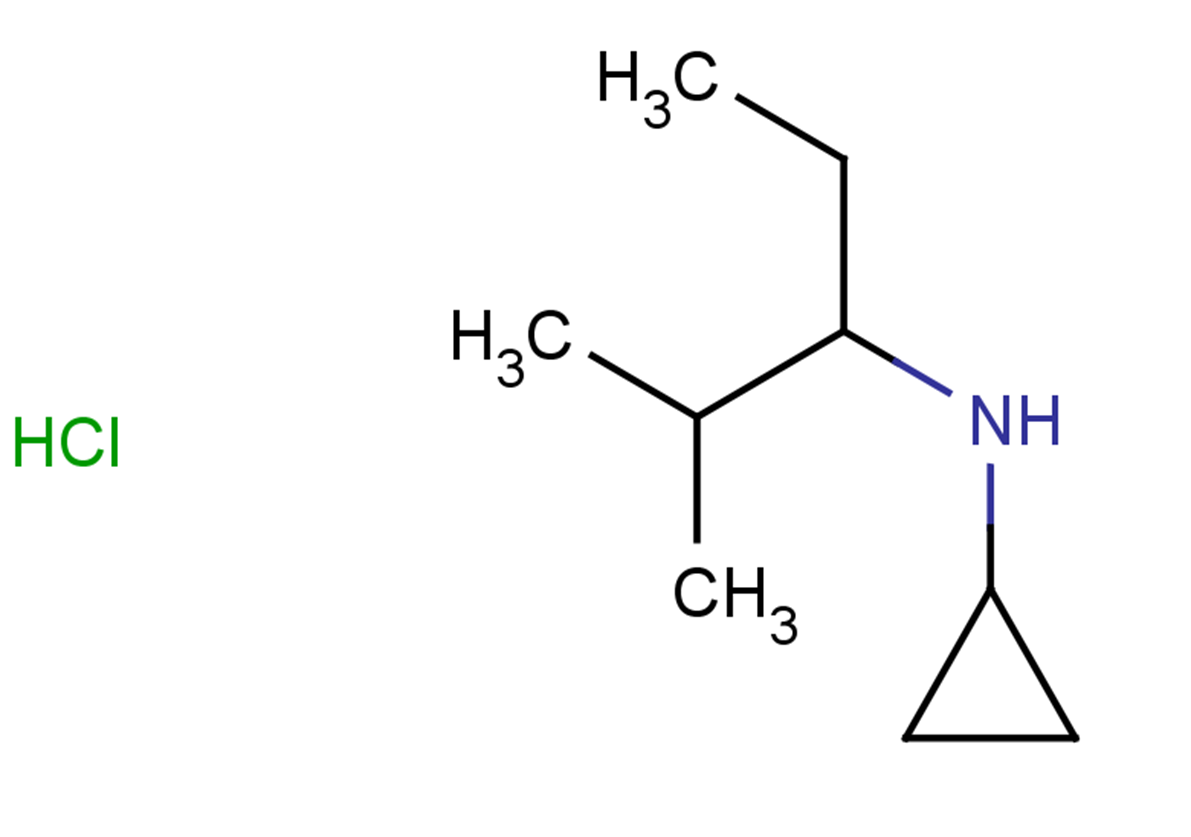 N-(2-methylpentan-3-yl)cyclopropanamine hydrochloride