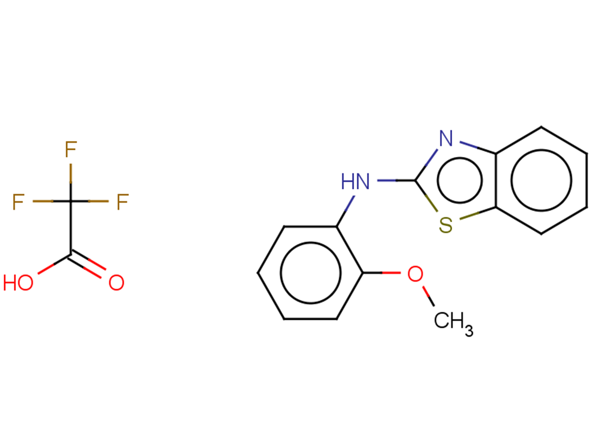 N-(2-methoxyphenyl)-1,3-benzothiazol-2-amine, trifluoroacetic acid