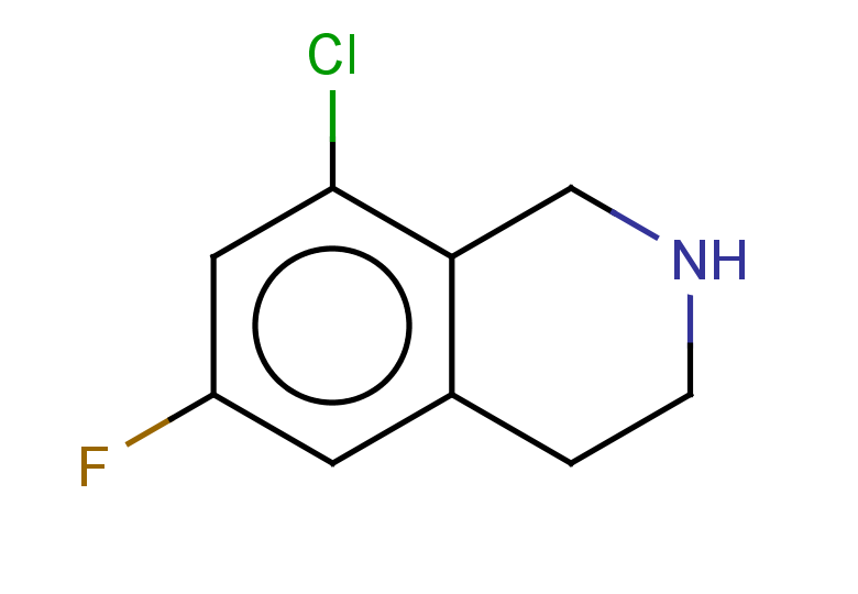 8-chloro-6-fluoro-1,2,3,4-tetrahydroisoquinoline