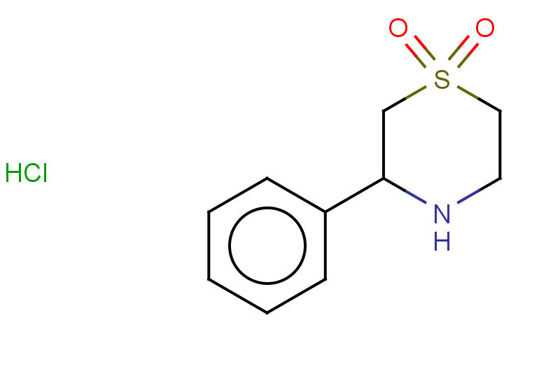 3-phenyl-1lambda6-thiomorpholine-1,1-dione hydrochloride