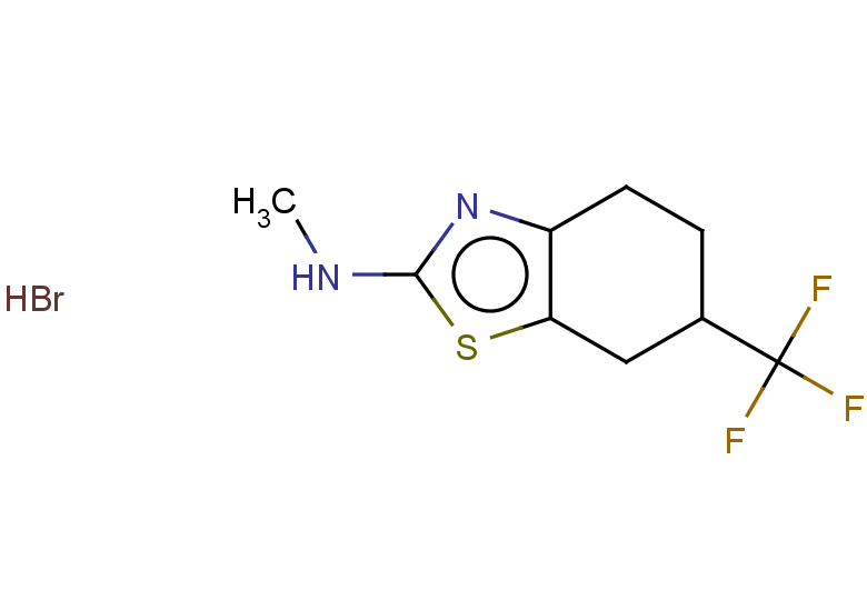 N-methyl-6-(trifluoromethyl)-4,5,6,7-tetrahydro-1,3-benzothiazol-2-amine hydrobromide