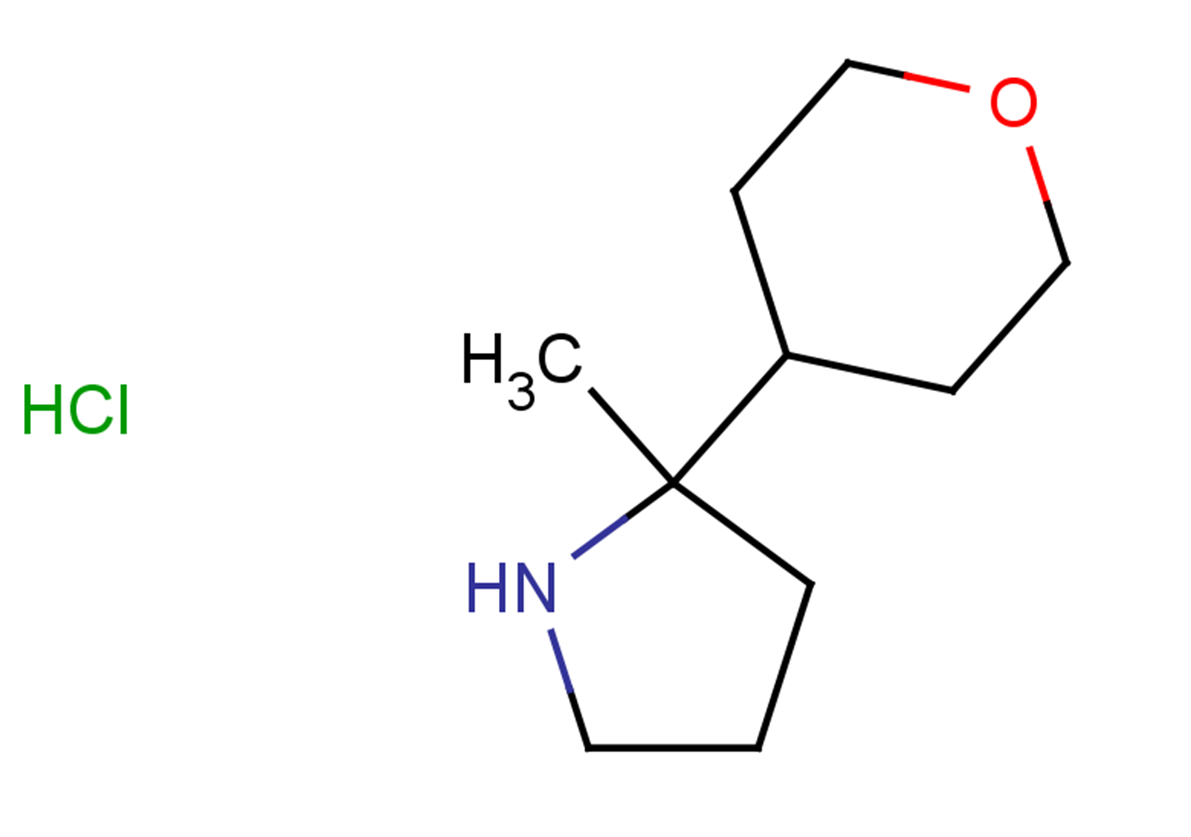 2-methyl-2-(oxan-4-yl)pyrrolidine hydrochloride