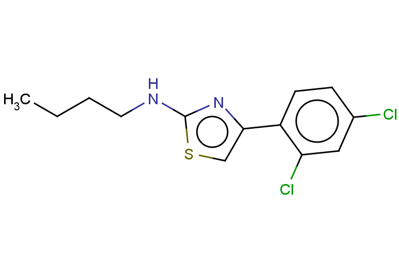 N-butyl-4-(2,4-dichlorophenyl)-1,3-thiazol-2-amine