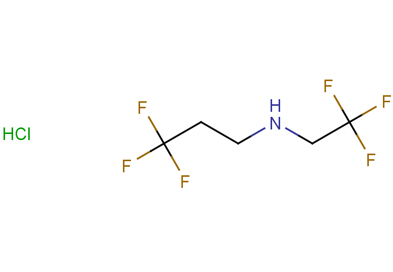 (2,2,2-trifluoroethyl)(3,3,3-trifluoropropyl)amine hydrochloride