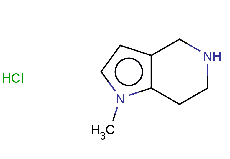 1-methyl-1H,4H,5H,6H,7H-pyrrolo[3,2-c]pyridine hydrochloride