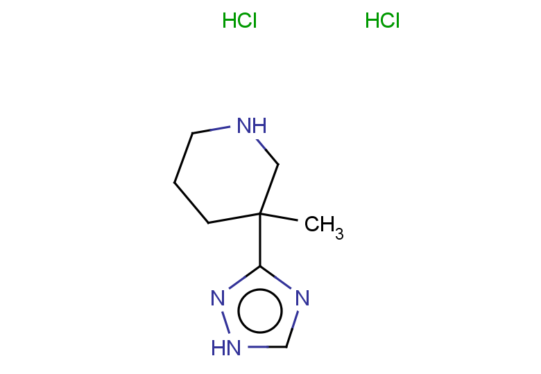 3-methyl-3-(1H-1,2,4-triazol-3-yl)piperidine dihydrochloride