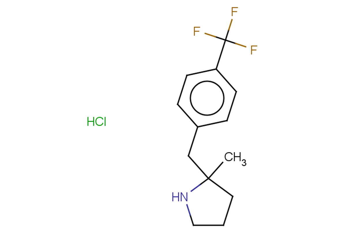 2-methyl-2-{[4-(trifluoromethyl)phenyl]methyl}pyrrolidine hydrochloride