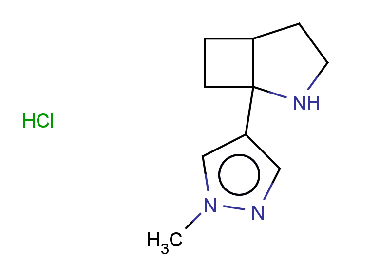 1-(1-methyl-1H-pyrazol-4-yl)-2-azabicyclo[3.2.0]heptane hydrochloride